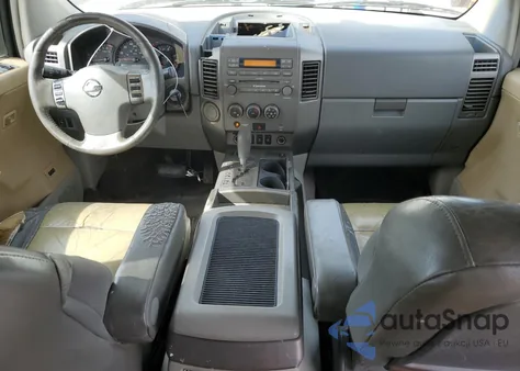 2004 Nissan Titan Xe z USA, uszkodzony, nr VIN 1N6AA07AX4N569962